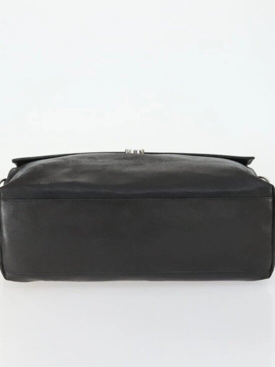 Salvatore Ferragamo Shoulder Bag Nylon Leather 3 Set Black Beige Auth bs31740 - Picture 5 of 16